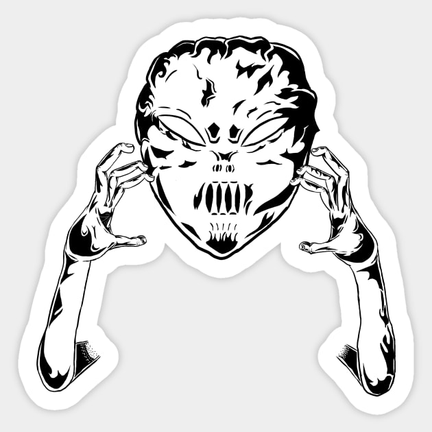 Alien Sticker by Fvbivn15